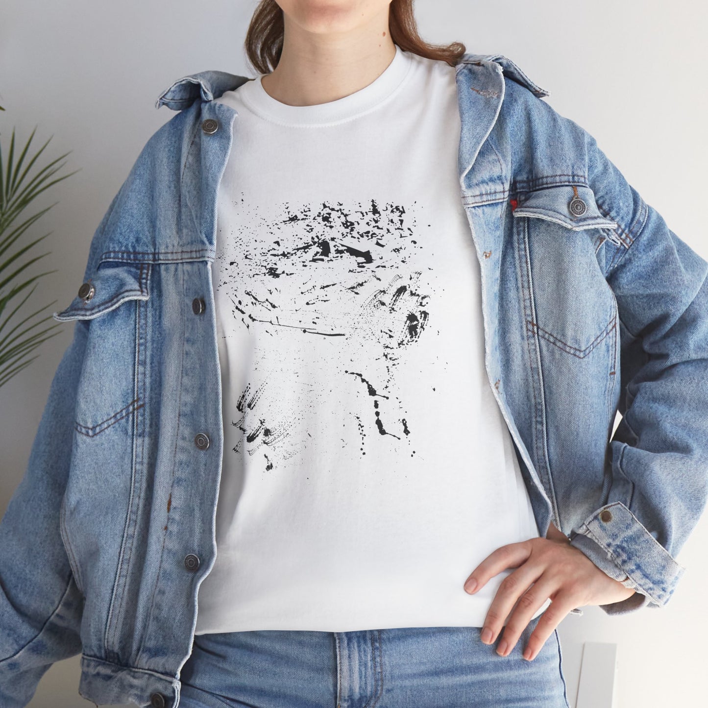 "Abstract Brush Strokes" Unisex T-shirt