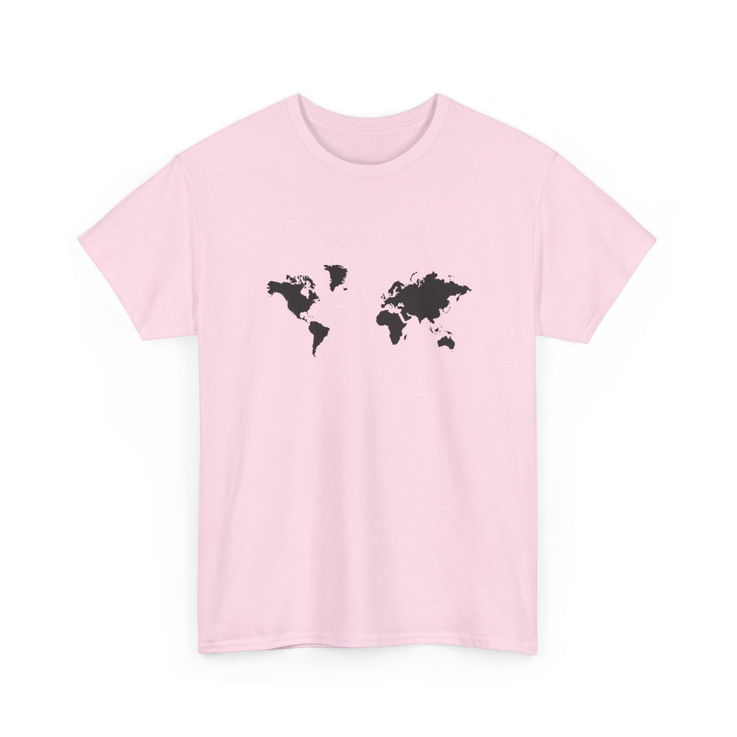 World Map Unisex Heavy Cotton Tee