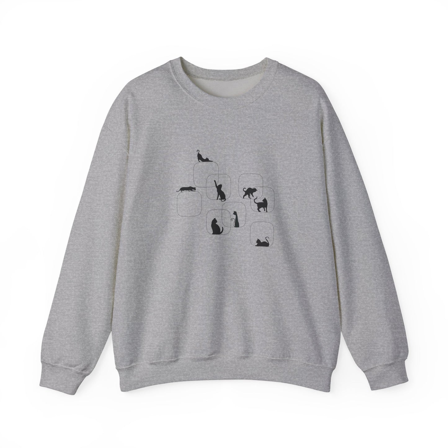 Cat Silhouette Unisex Sweatshirt