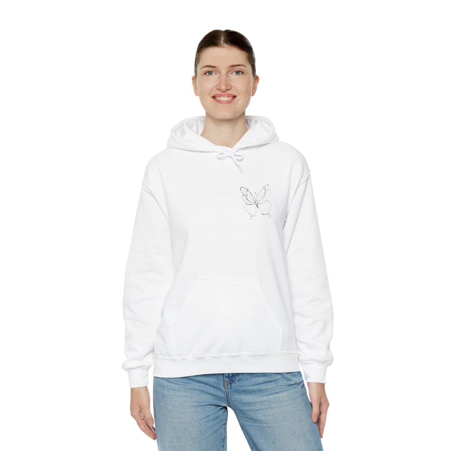 "Elegant Wings" Unisex Hoodie