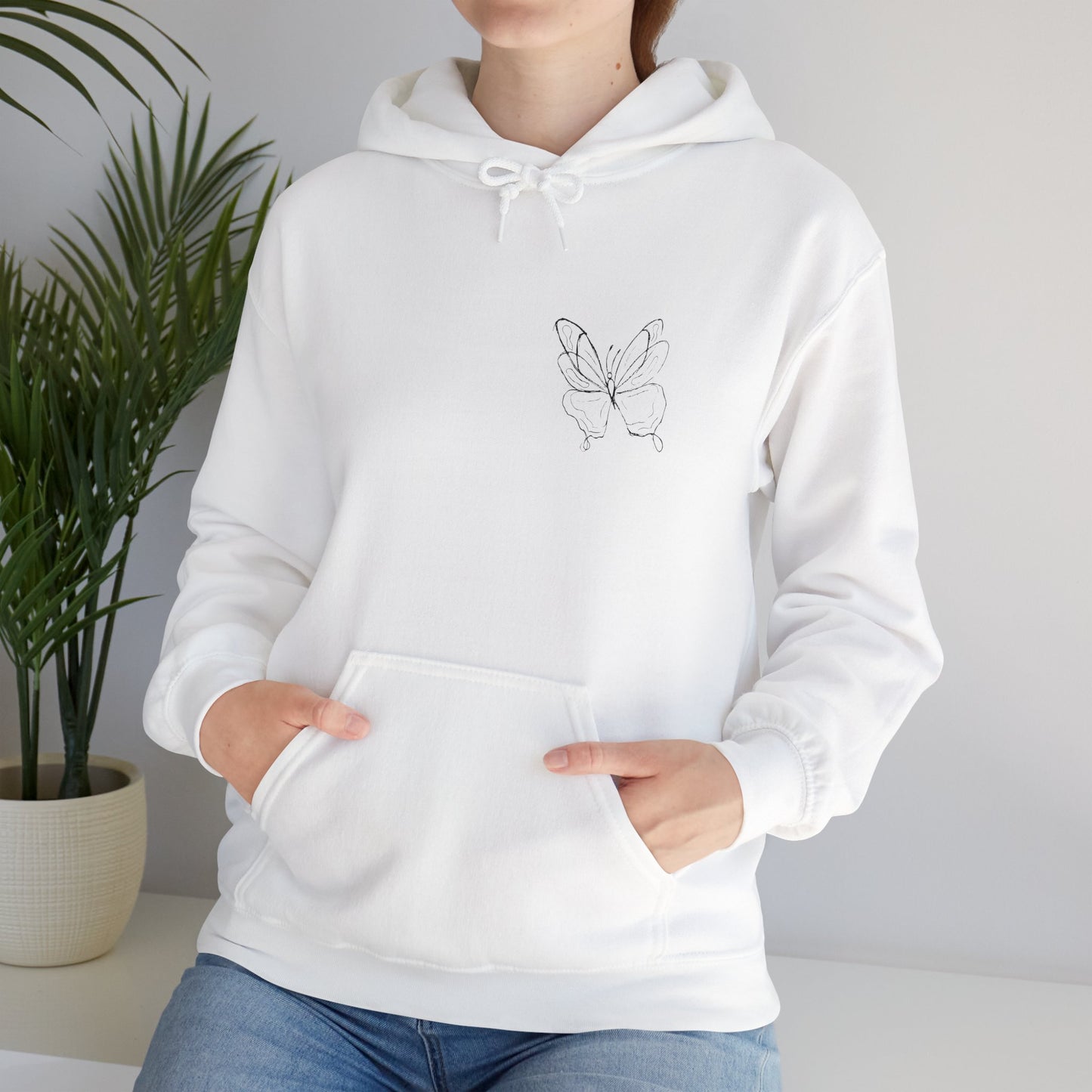 "Elegant Wings" Unisex Hoodie