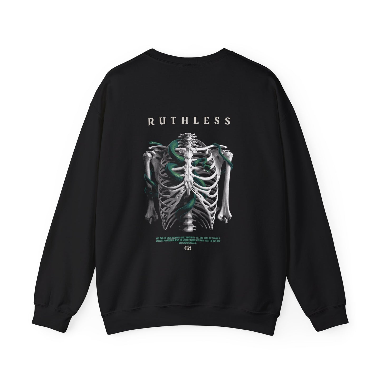 Unyielding Path: No Mercy Unisex Sweatshirt