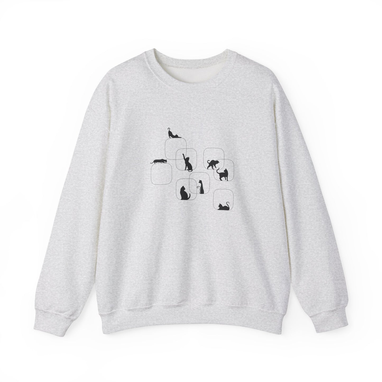 Cat Silhouette Unisex Sweatshirt