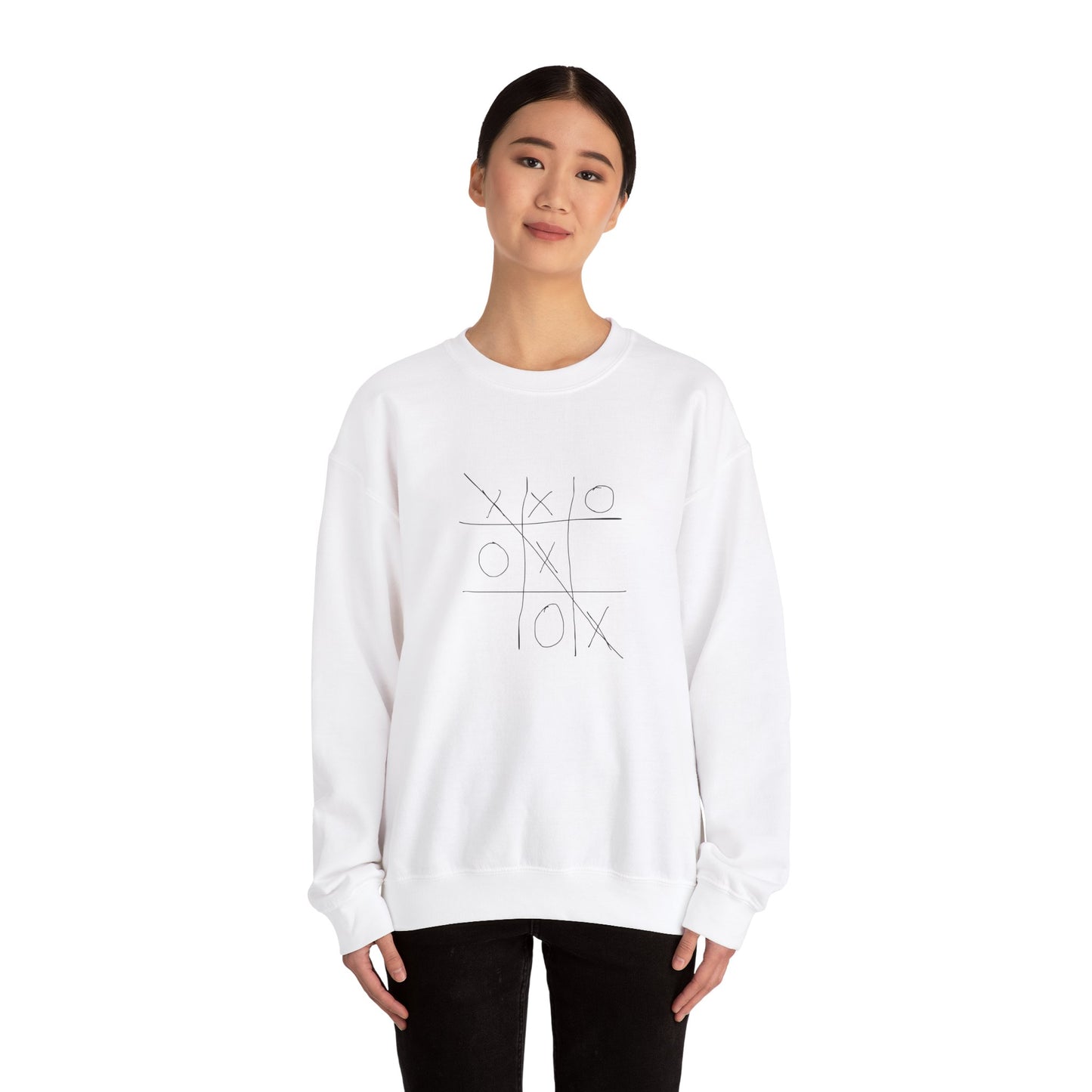 "Tic Tac Toe Vibes" Unisex Sweatshirt