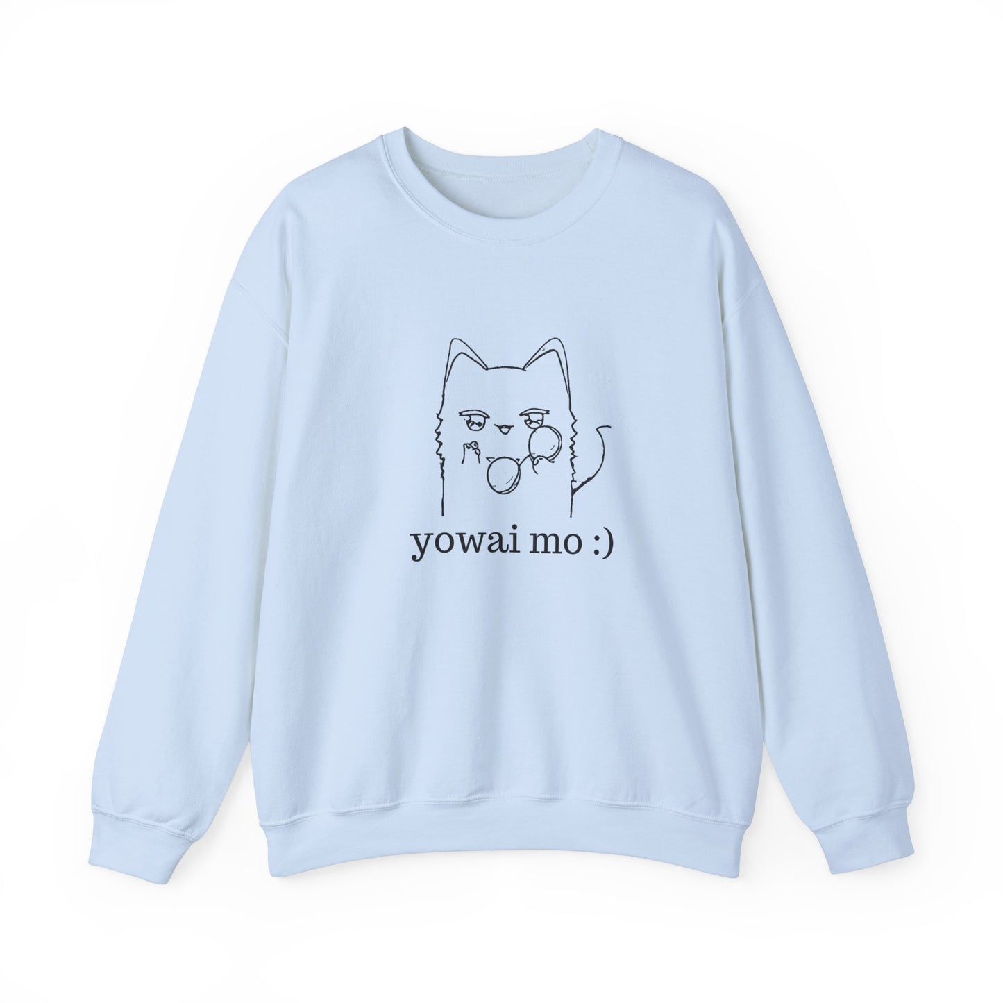 "Cool Gojo Cat" Unisex Sweatshirt