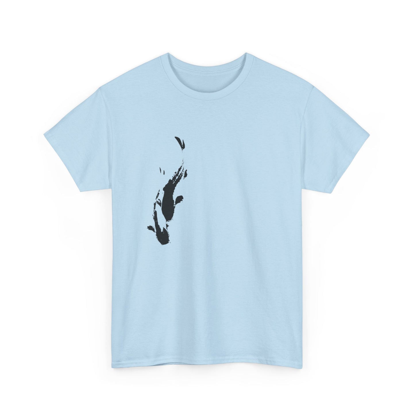 Minimalist Koi Fish Unisex Heavy Cotton Tee