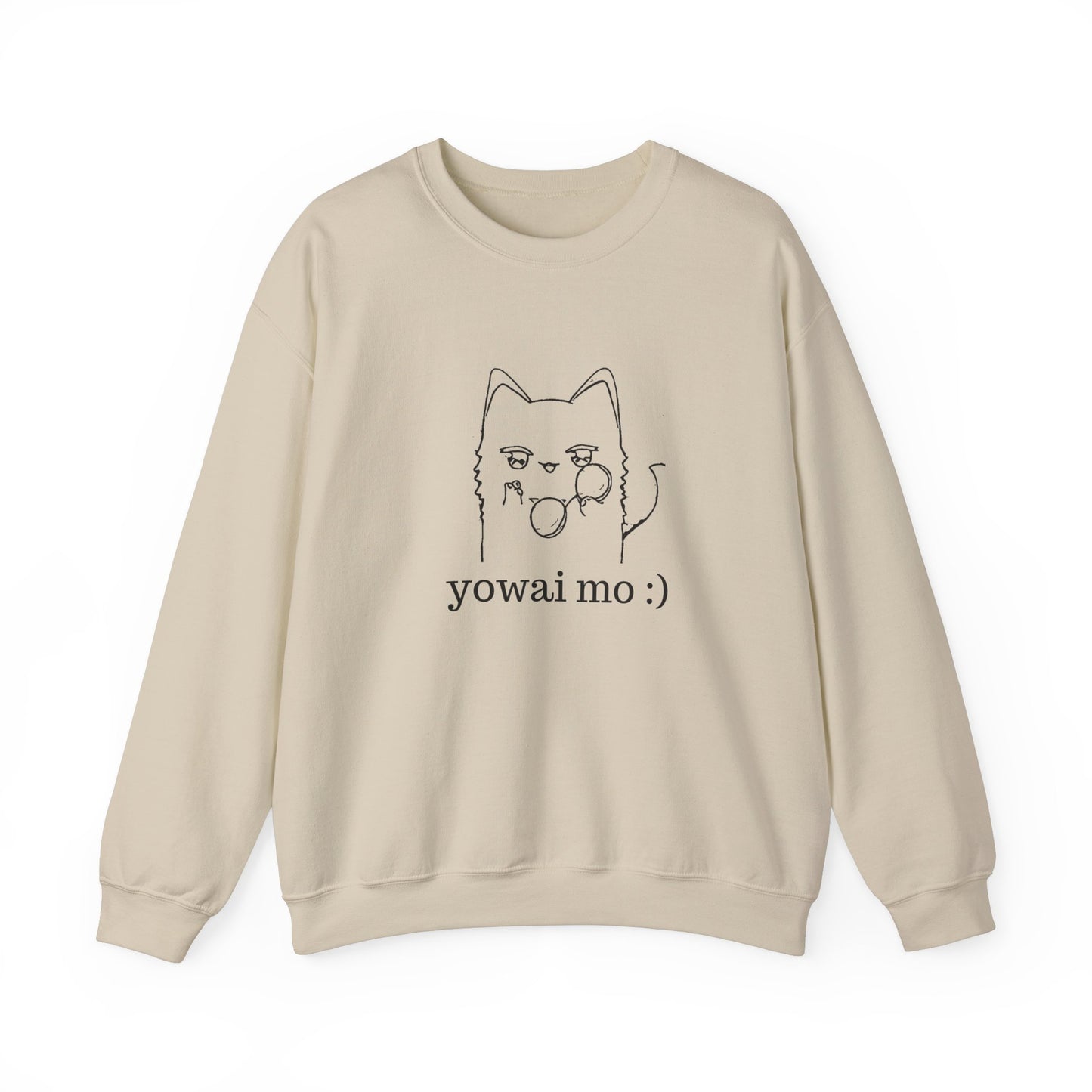 "Cool Gojo Cat" Unisex Sweatshirt