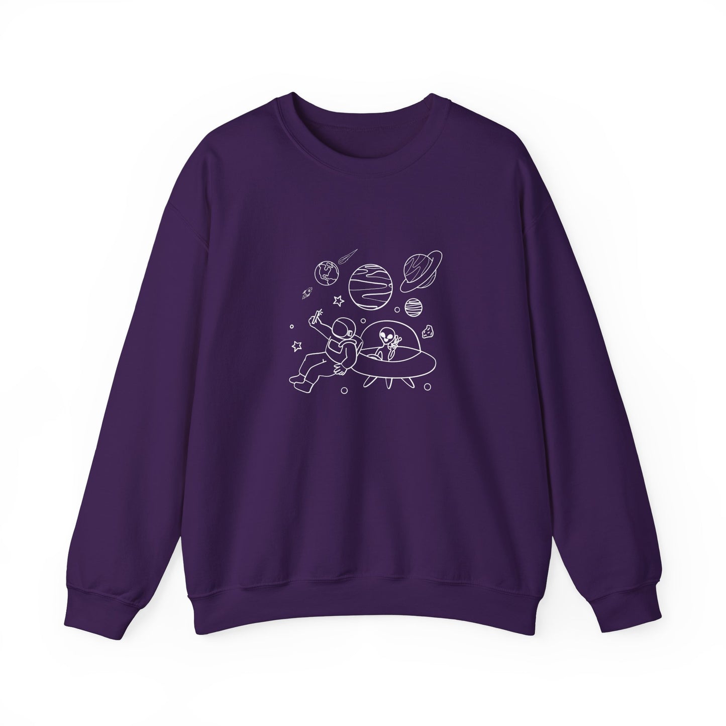 Cosmic Selfie Unisex Sweatshirt