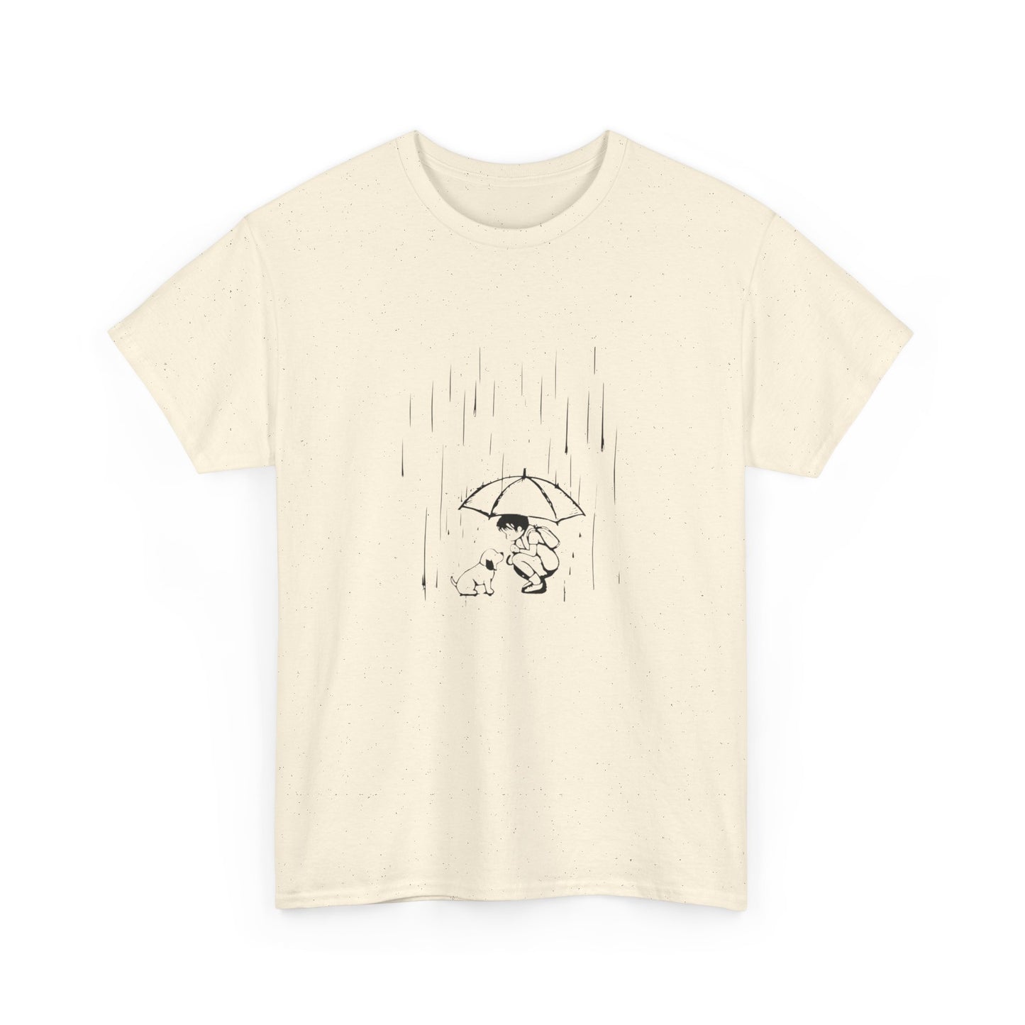 "Rainy Day Companions" Unisex Heavy Cotton Tee