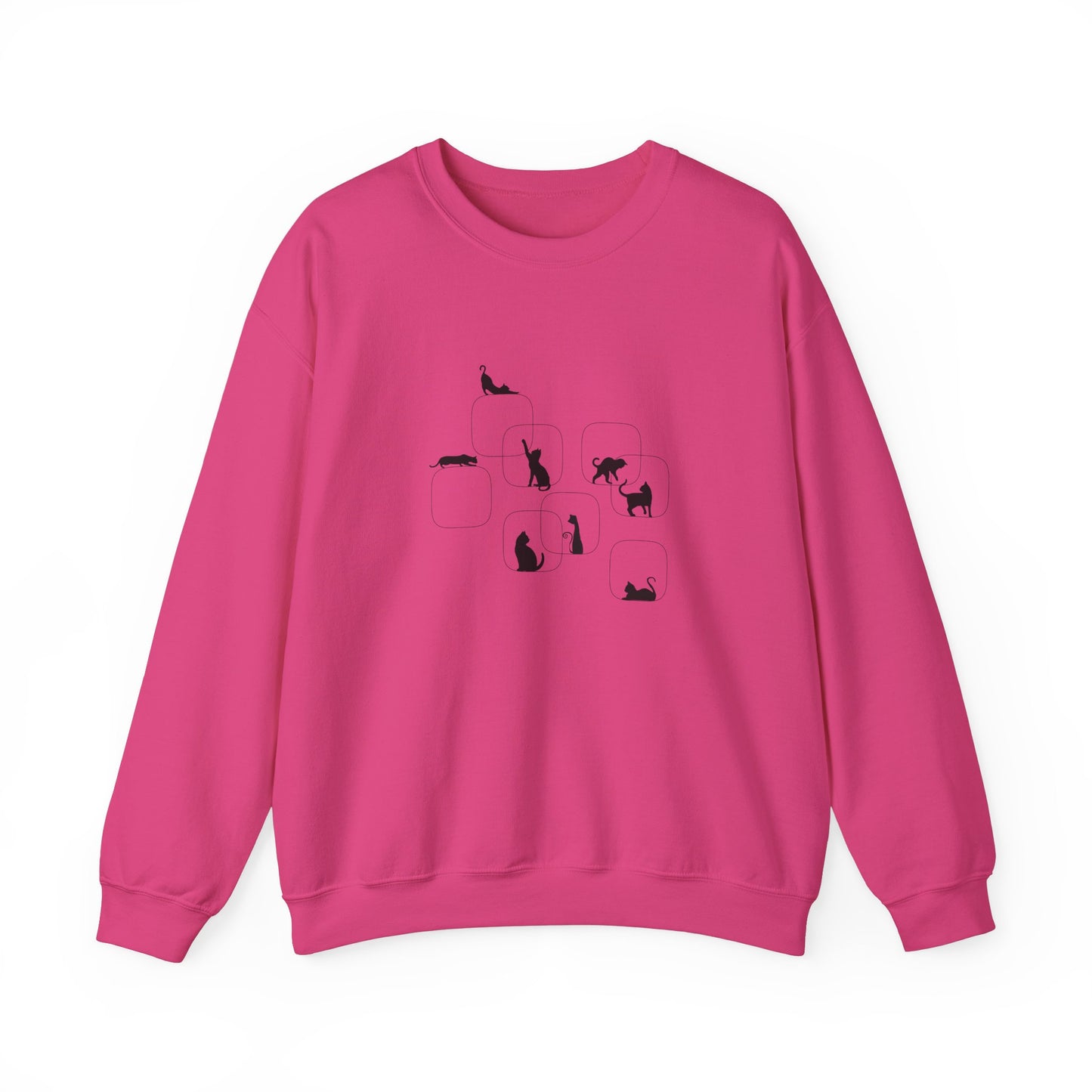 Cat Silhouette Unisex Sweatshirt