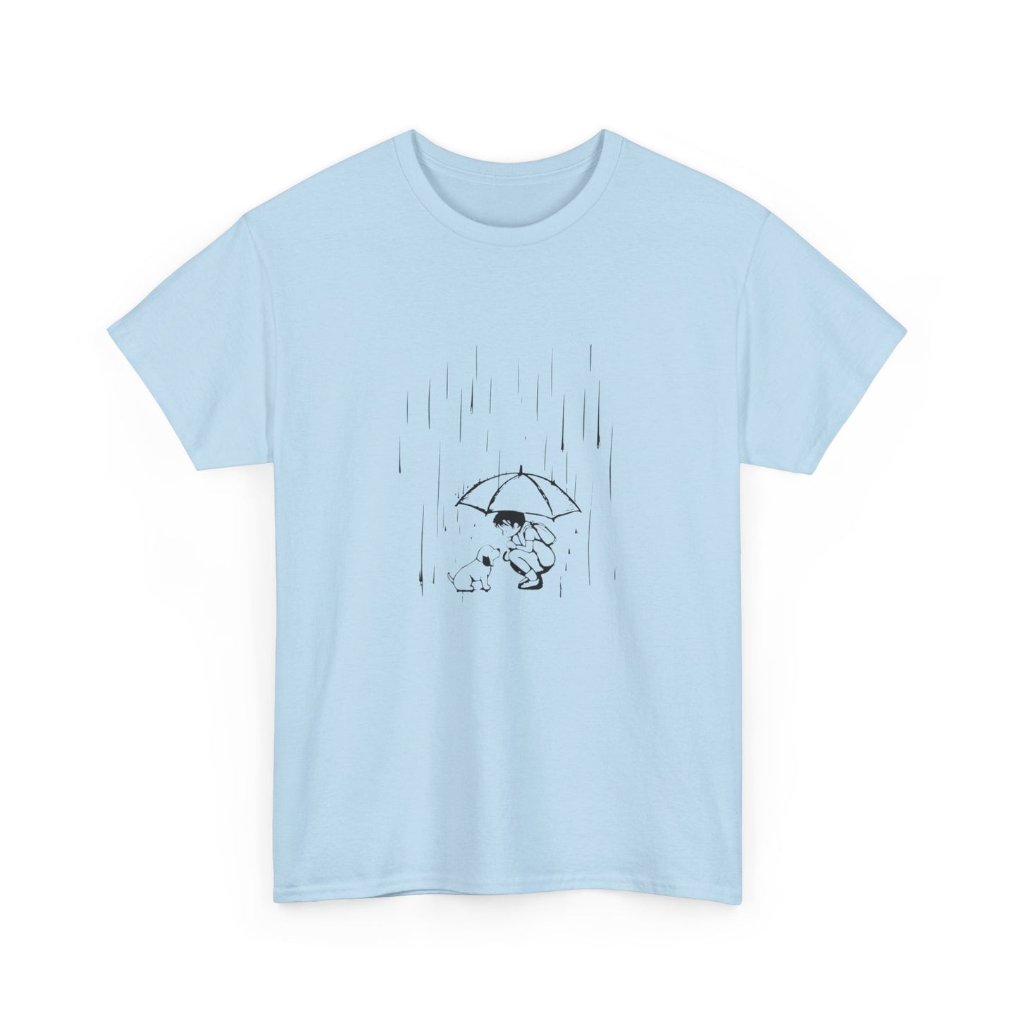 "Rainy Day Companions" Unisex Heavy Cotton Tee