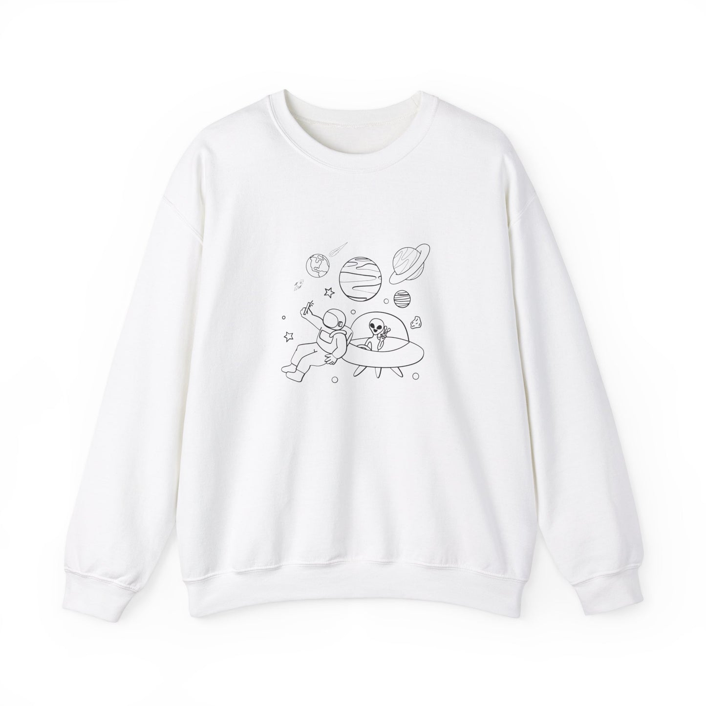 Cosmic Selfie Unisex Sweatshirt