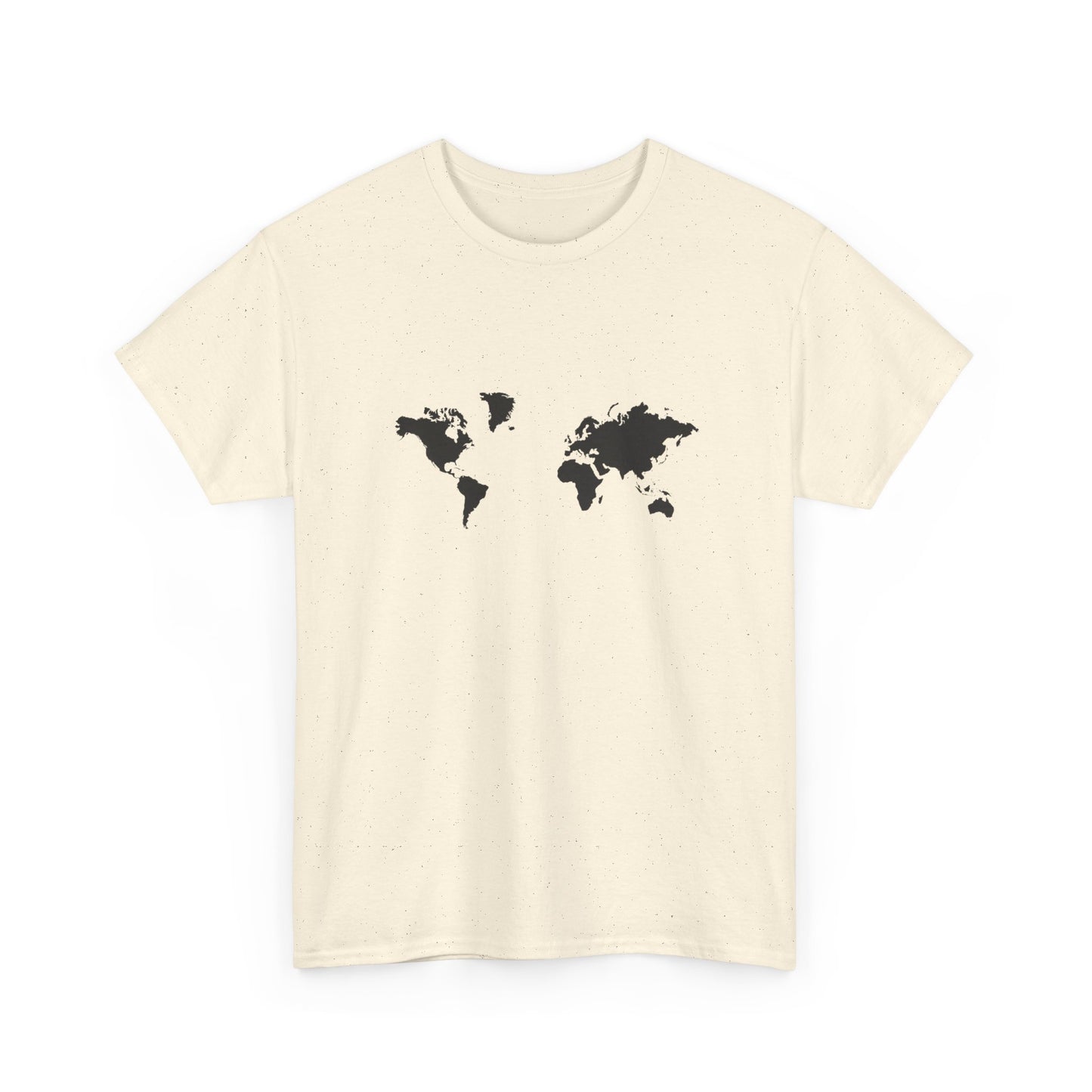 World Map Unisex Heavy Cotton Tee