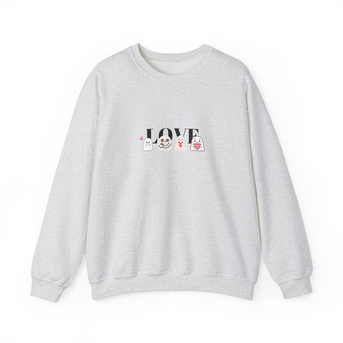 Cute Ghosts 'Love' Unisex Sweatshirt