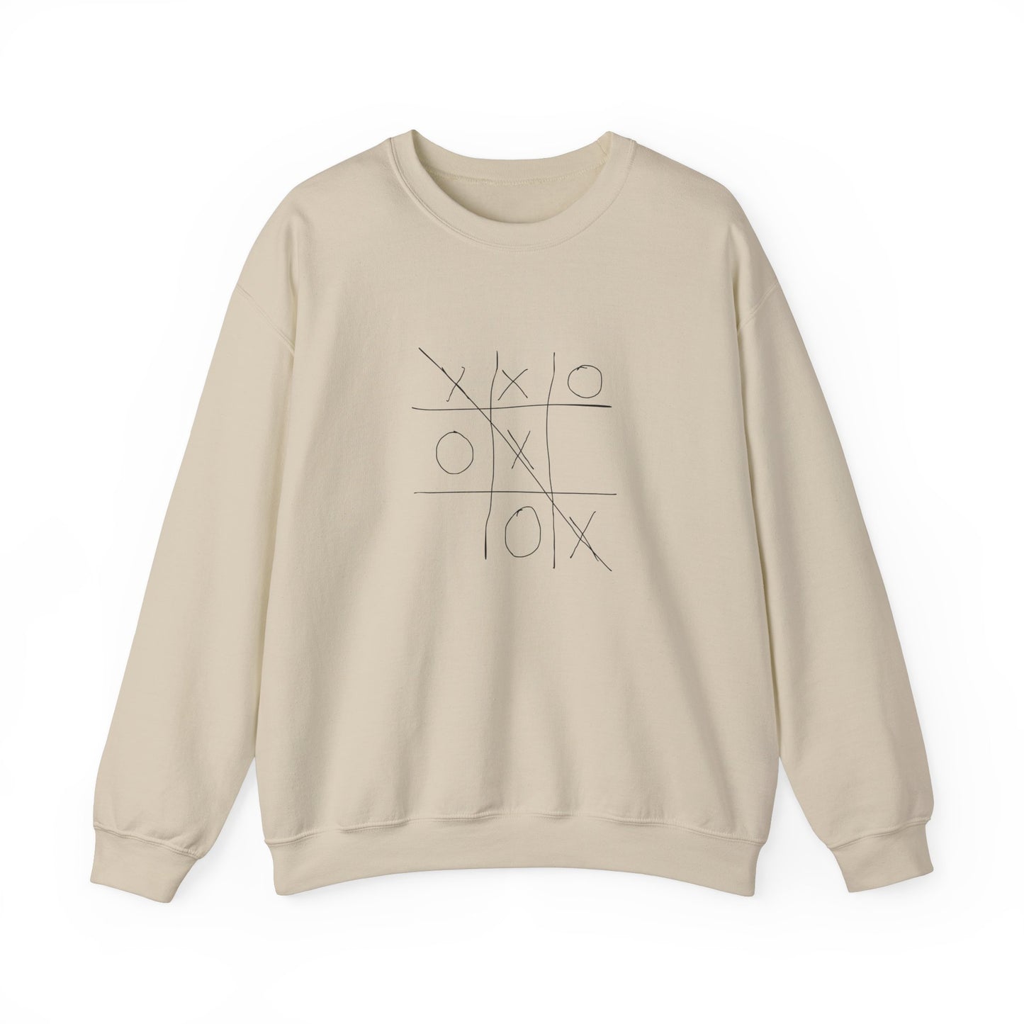 "Tic Tac Toe Vibes" Unisex Sweatshirt