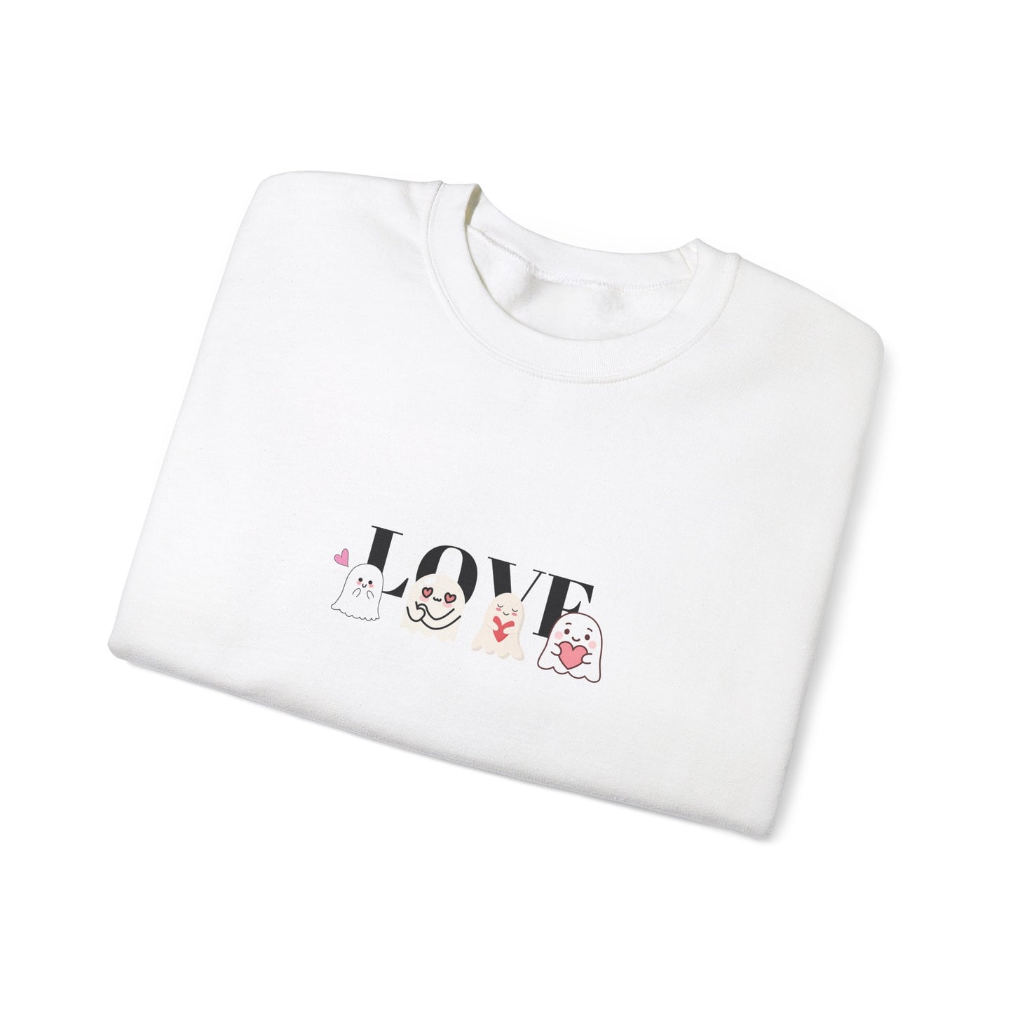 Cute Ghosts 'Love' Unisex Sweatshirt