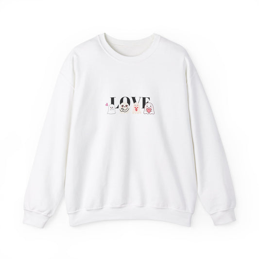 Cute Ghosts 'Love' Unisex Sweatshirt