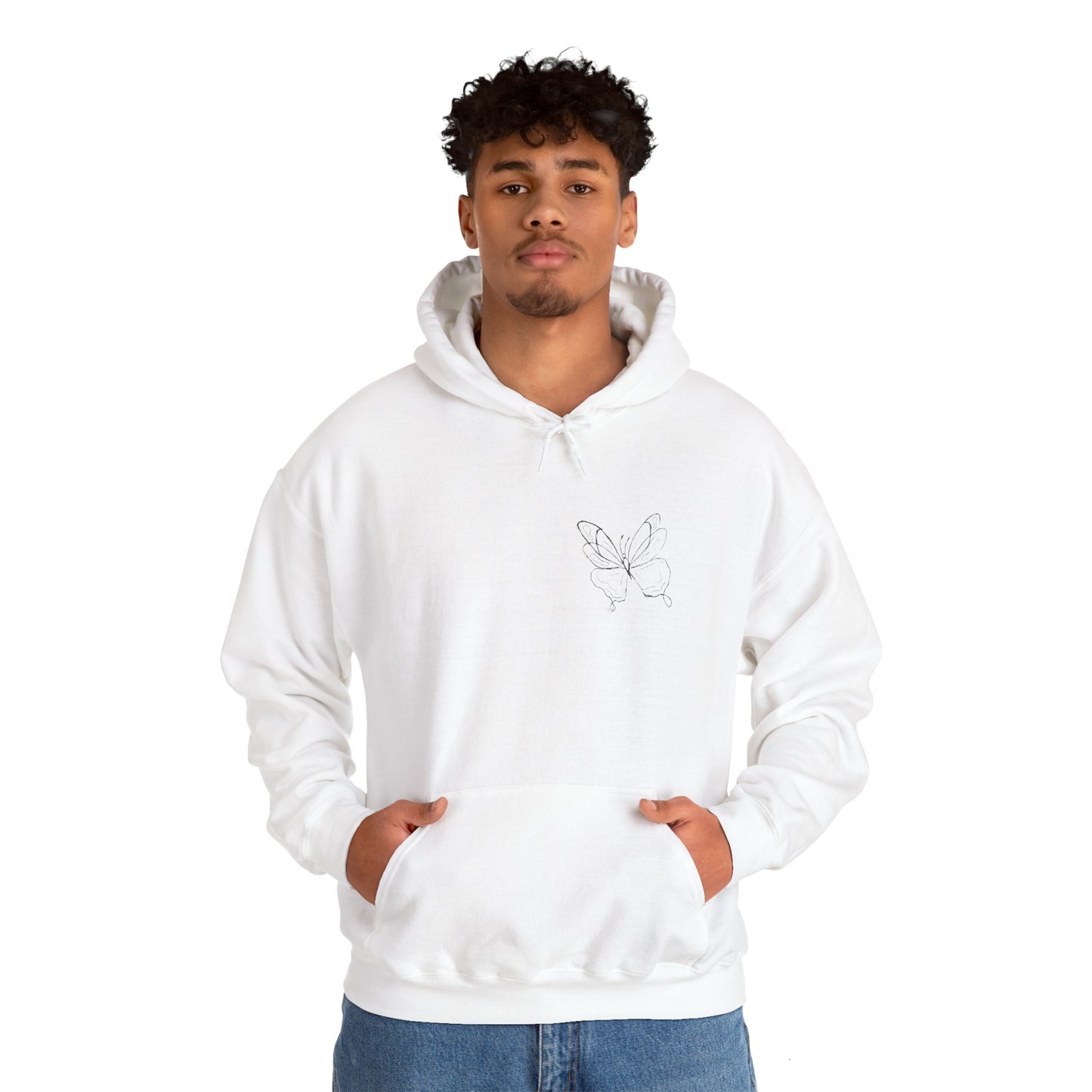 "Elegant Wings" Unisex Hoodie