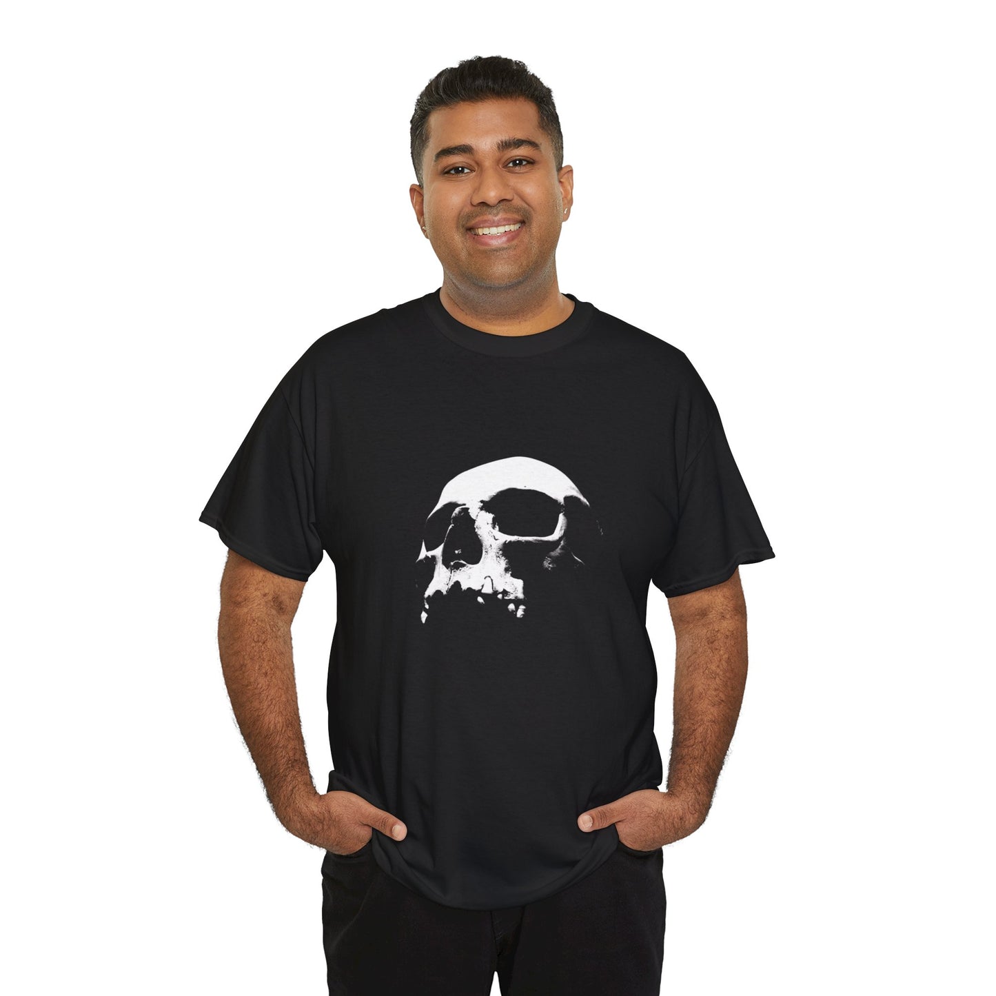 Skull Graphic Unisex Heavy Cotton Tee