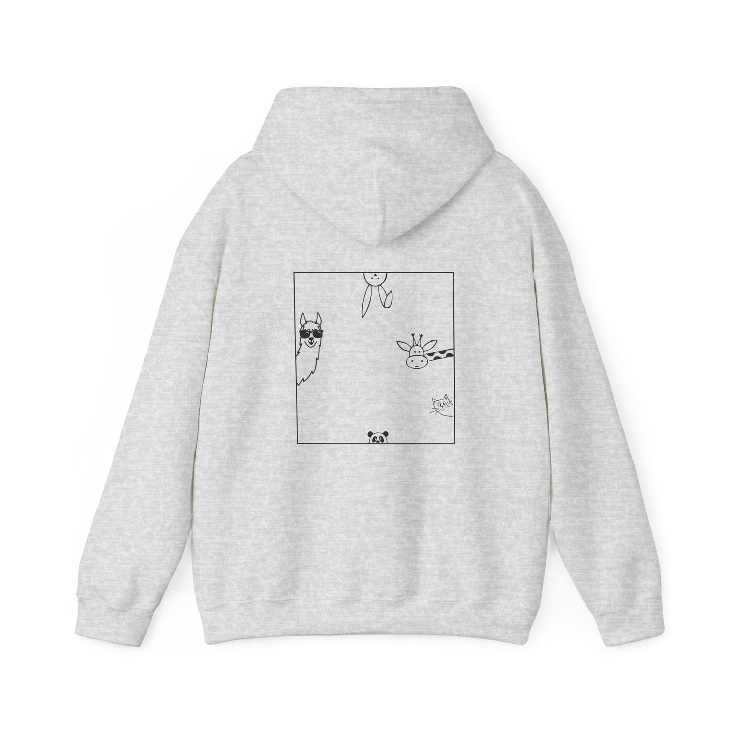 Cute Animal Graphic Unisex Hoodie