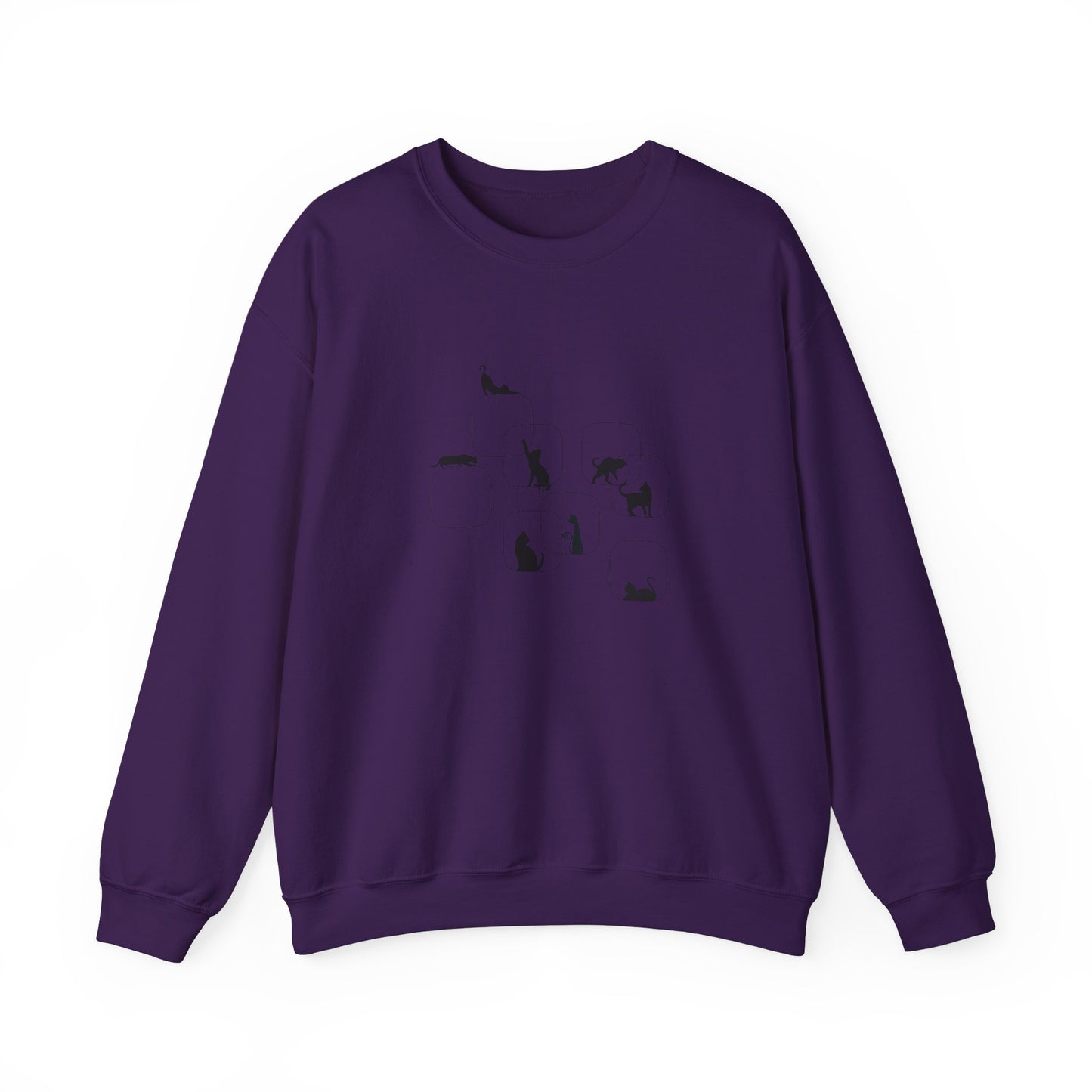 Cat Silhouette Unisex Sweatshirt