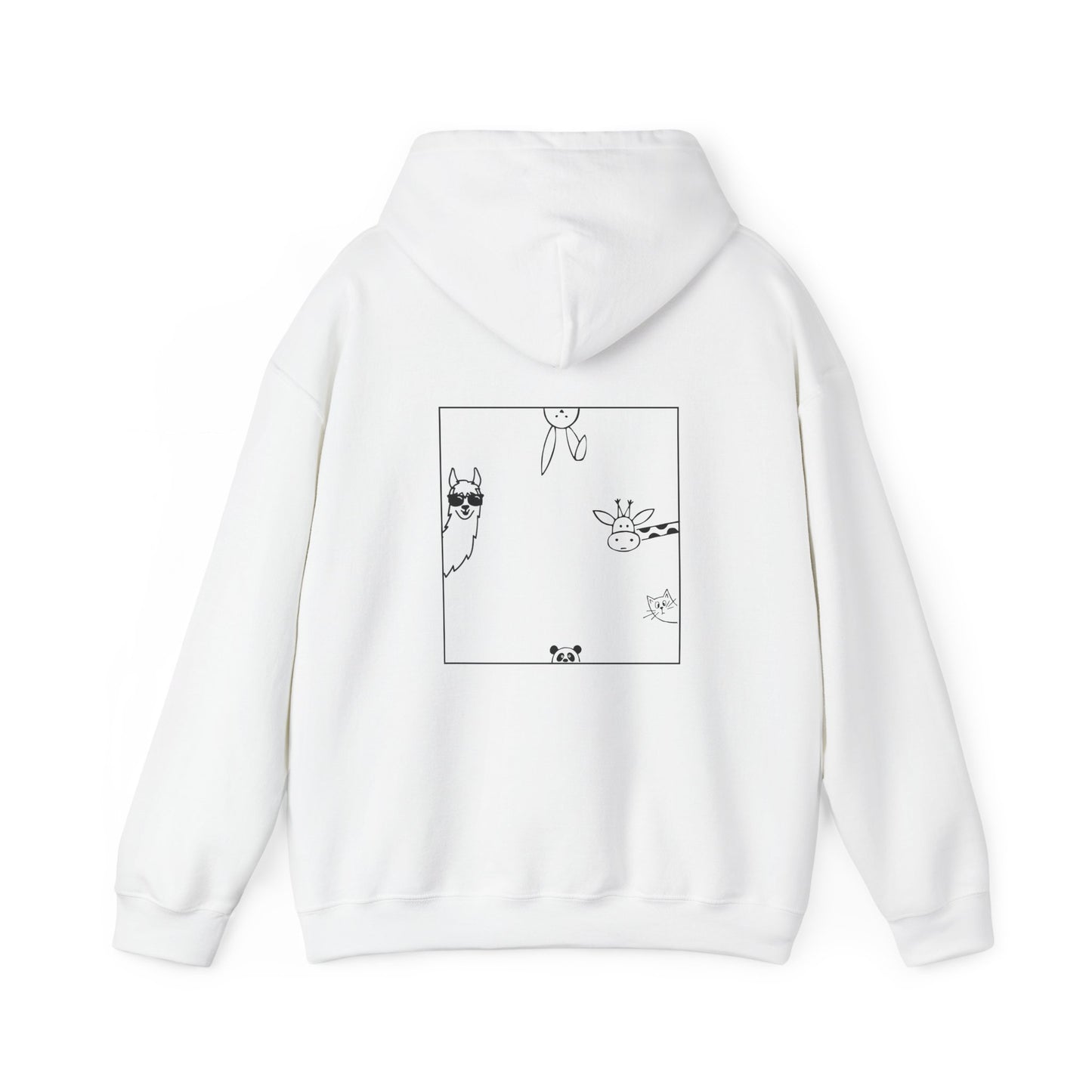 Cute Animal Graphic Unisex Hoodie