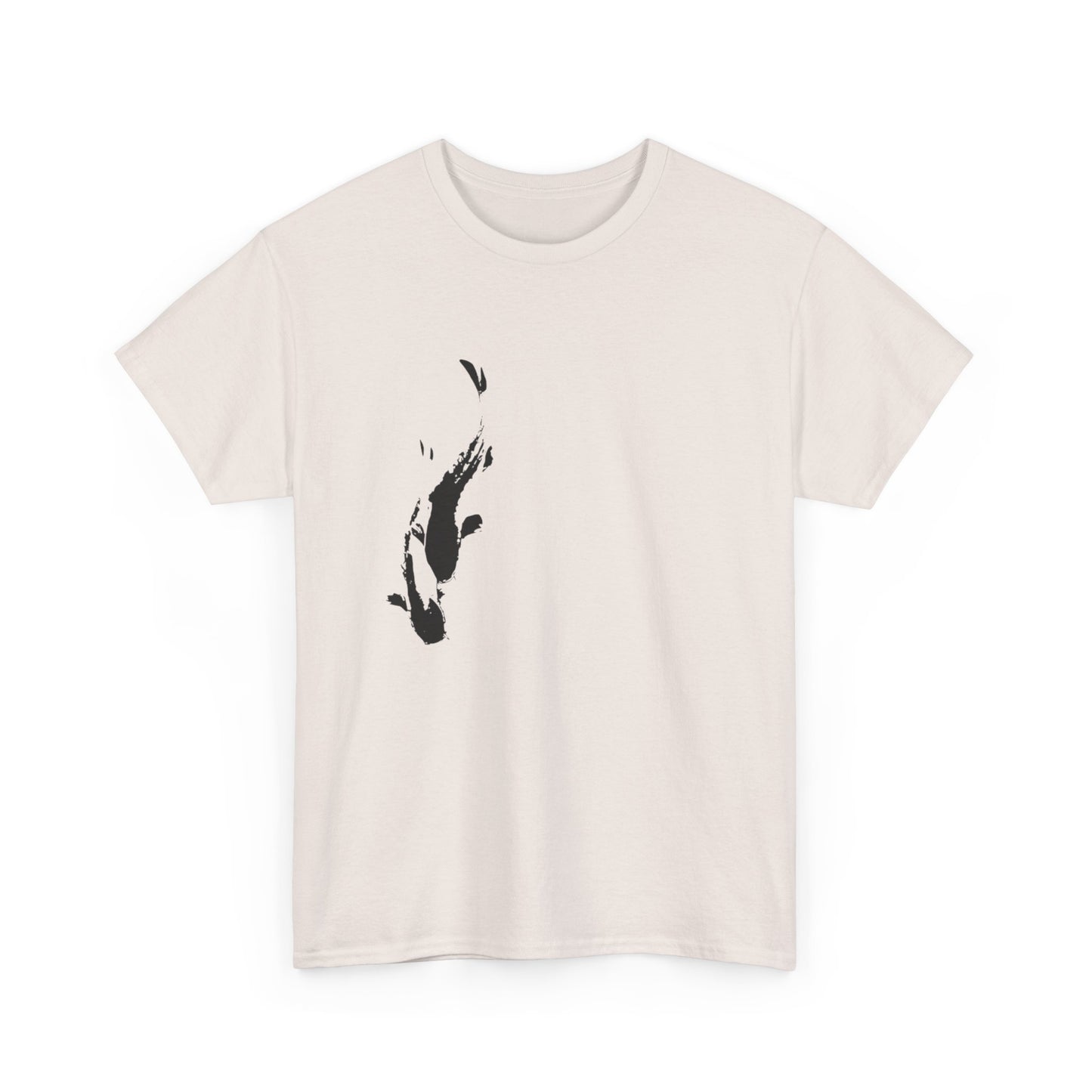 Minimalist Koi Fish Unisex Heavy Cotton Tee