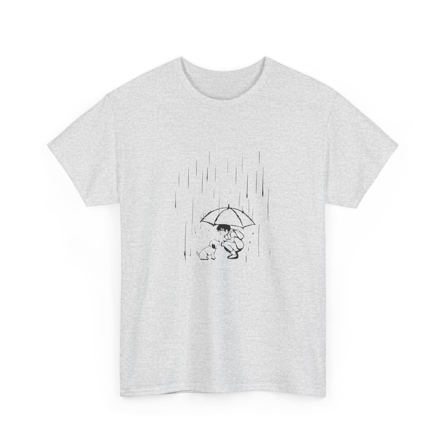 "Rainy Day Companions" Unisex Heavy Cotton Tee