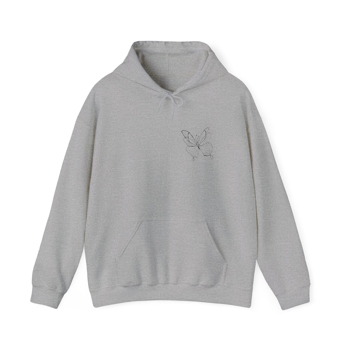 "Elegant Wings" Unisex Hoodie