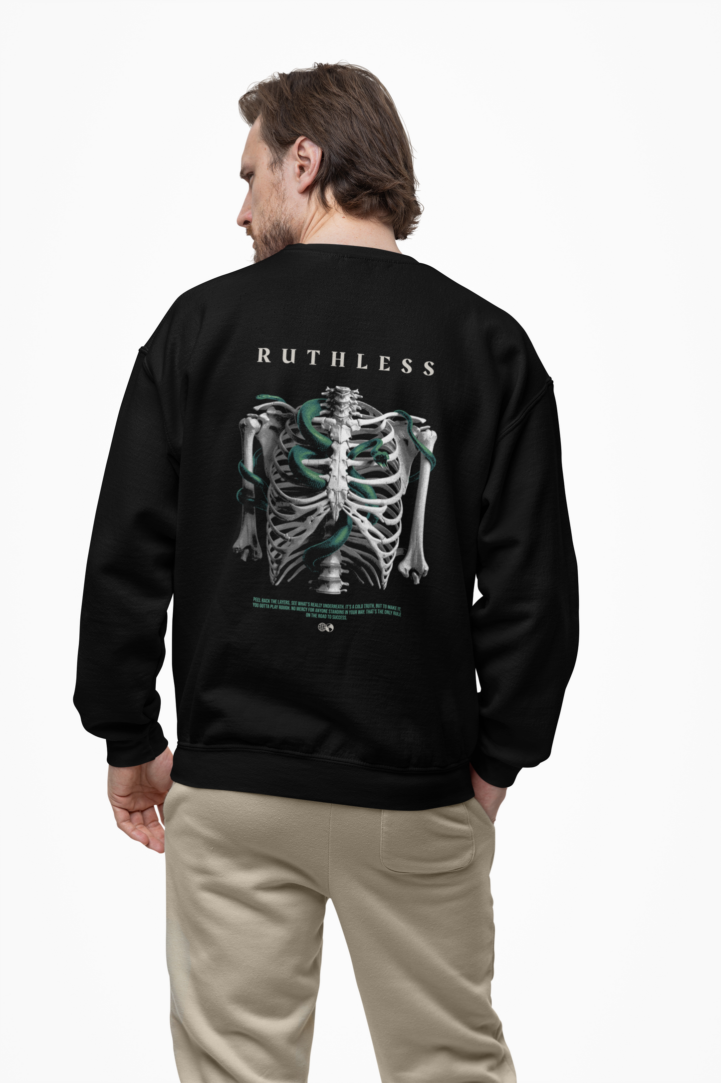 Unyielding Path: No Mercy Unisex Sweatshirt