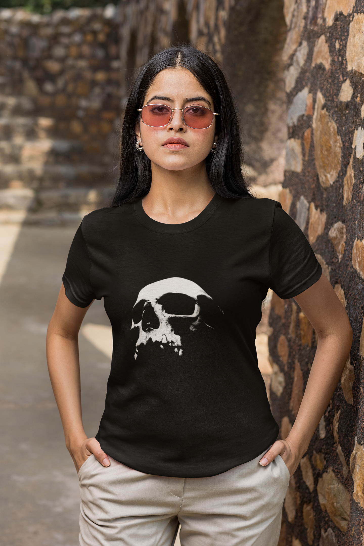 Skull Graphic Unisex Heavy Cotton Tee