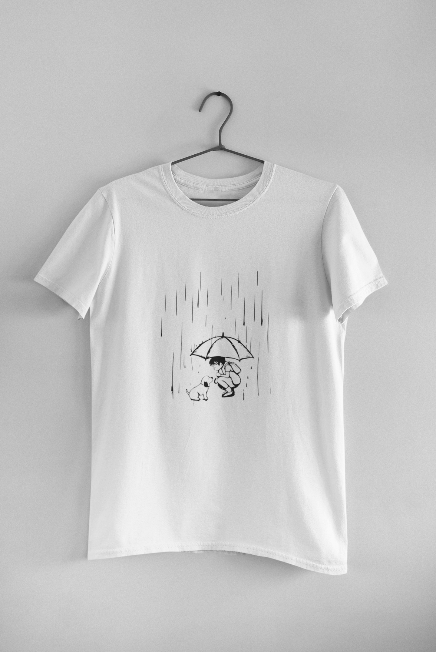 "Rainy Day Companions" Unisex Heavy Cotton Tee