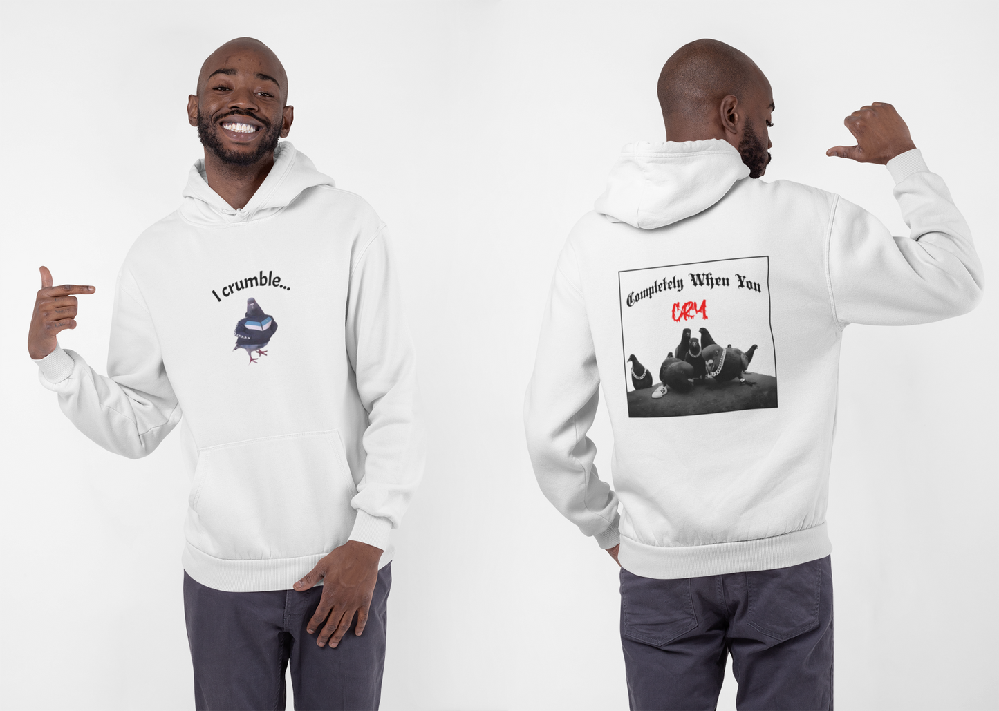 The Rise of the Pigeon: Unisex Hoodie