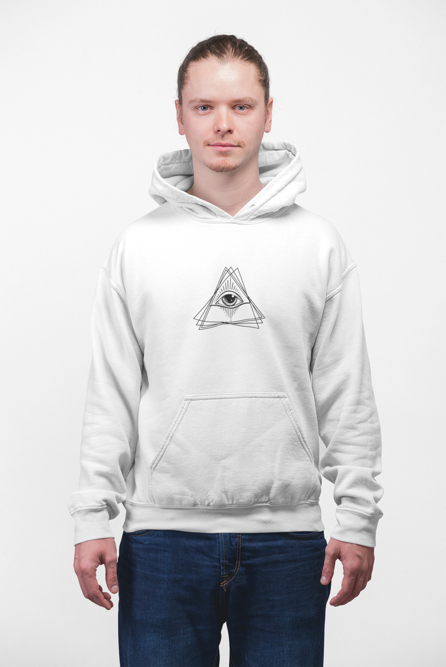 "All-Seeing Geometry" Unisex Hoodie