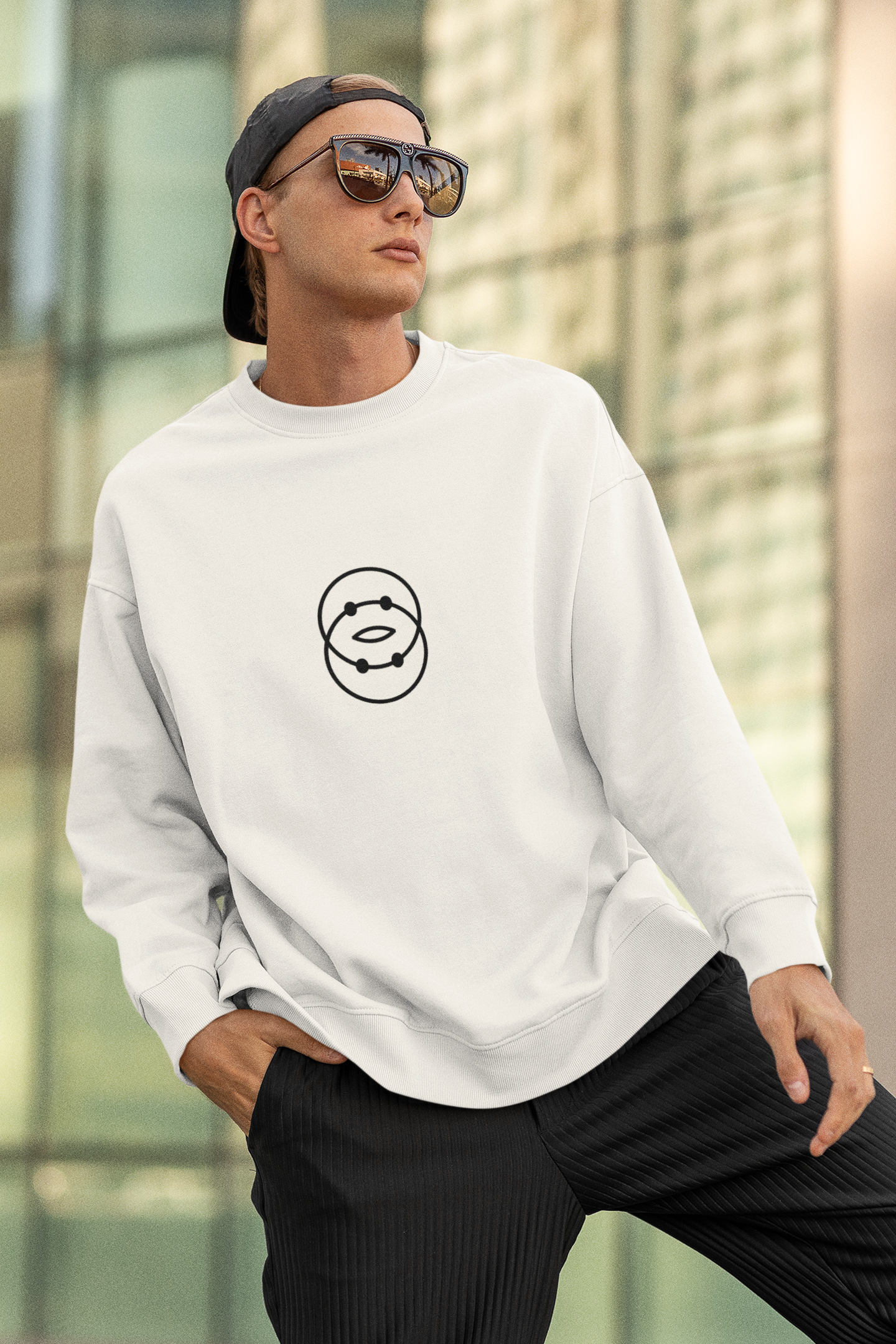 "Smiling Eye" Unisex Sweatshirt